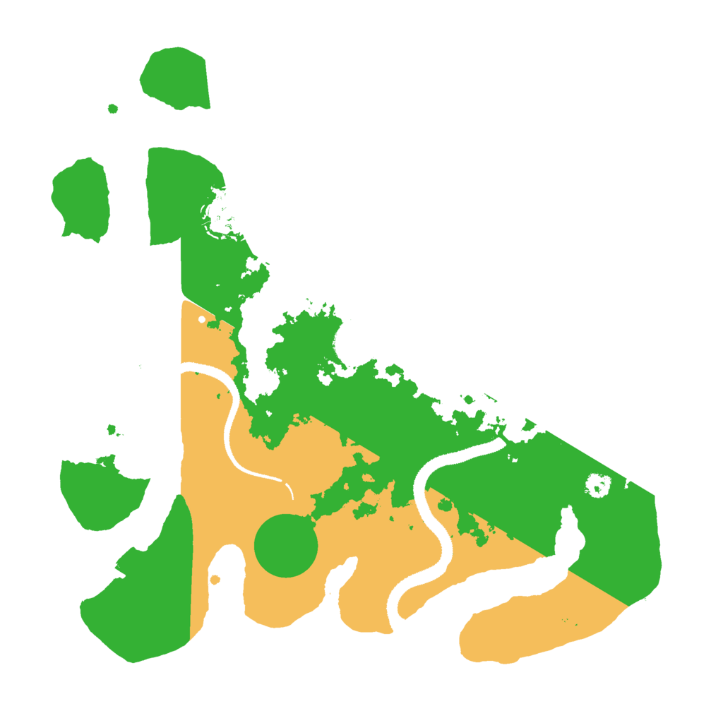 Biome Rust Map: Procedural Map, Size: 3000, Seed: 71817