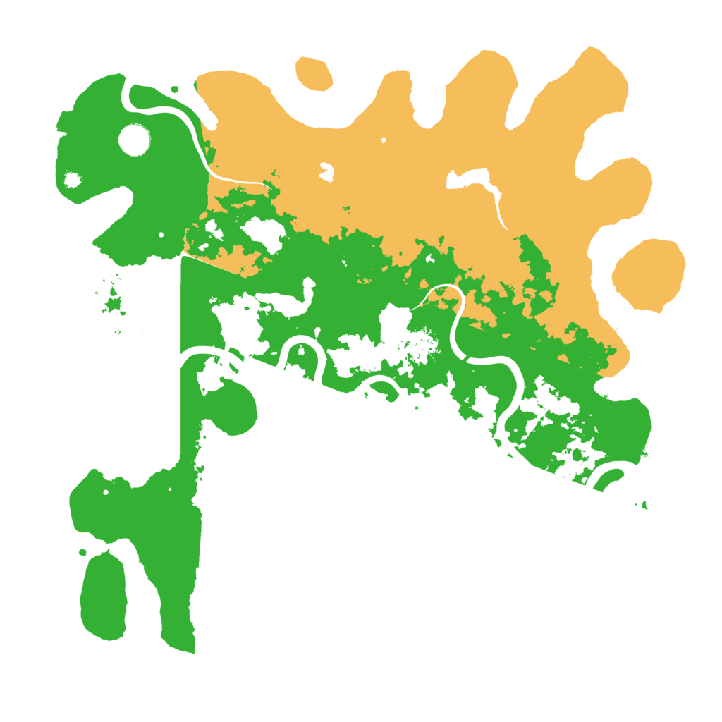 Biome Rust Map: Procedural Map, Size: 4000, Seed: 1945142868