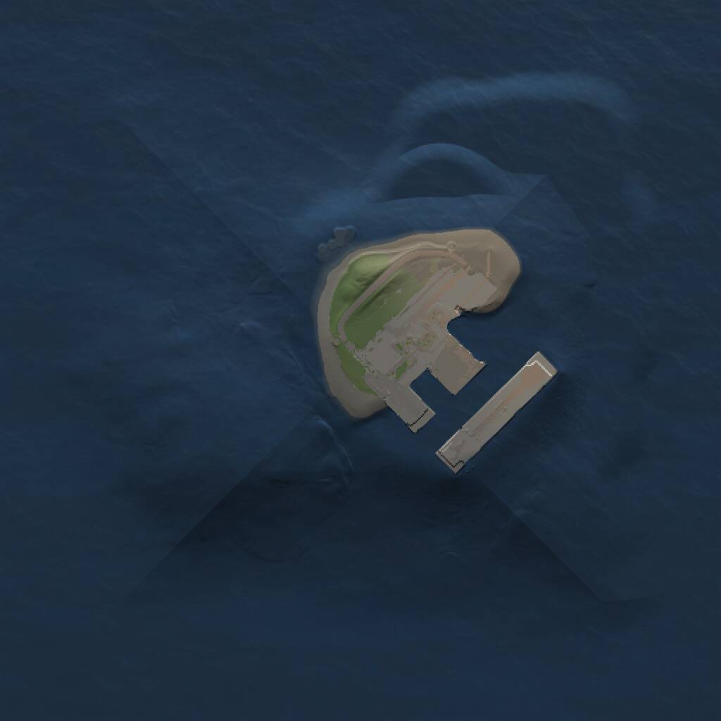 Rust Map: Procedural Map, Size: 1000, Seed: 802133955, 2 Monuments