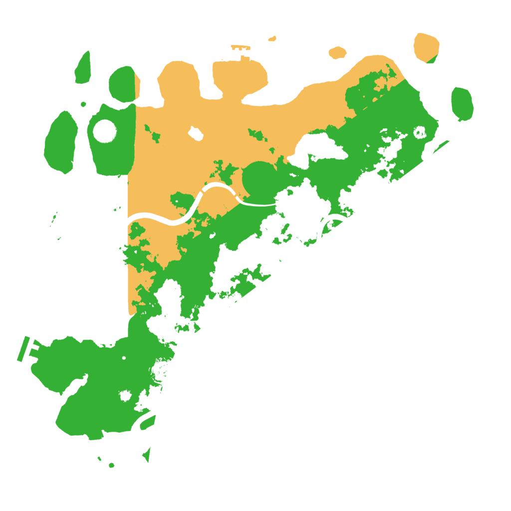Biome Rust Map: Procedural Map, Size: 4000, Seed: 2137036813