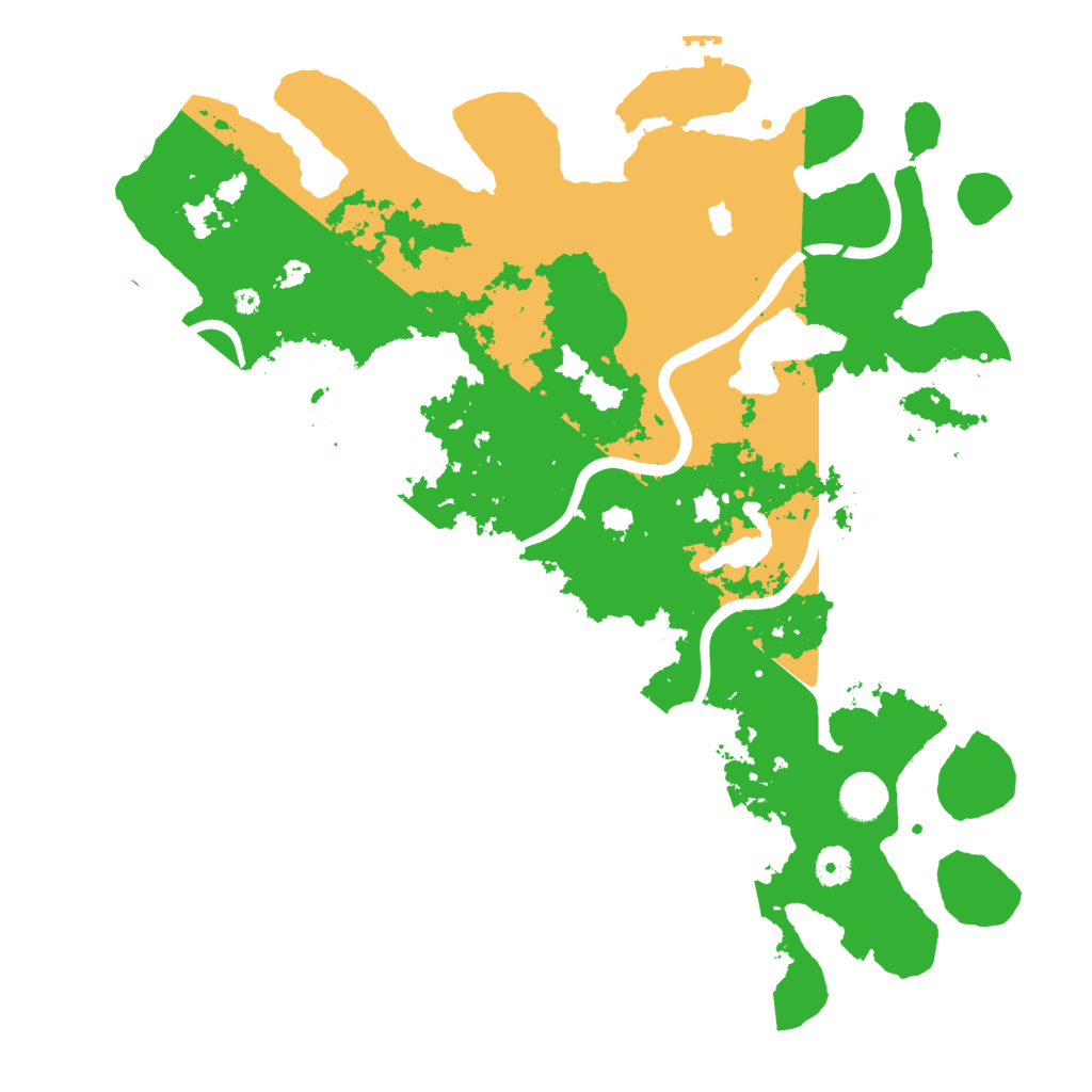 Biome Rust Map: Procedural Map, Size: 4250, Seed: 1894322