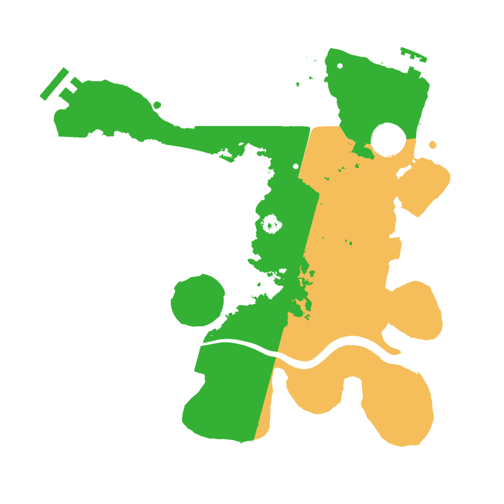 Biome Rust Map: Procedural Map, Size: 2700, Seed: 1785931301