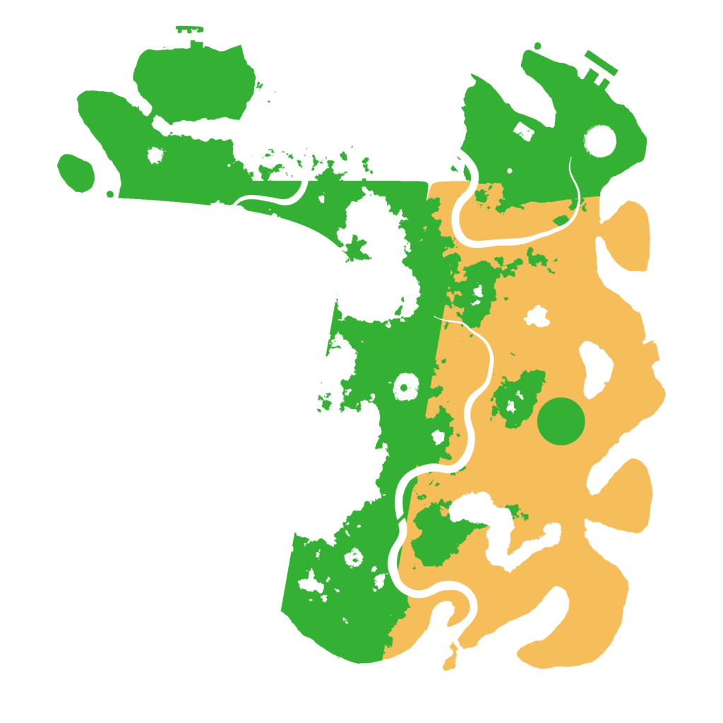 Biome Rust Map: Procedural Map, Size: 4000, Seed: 671