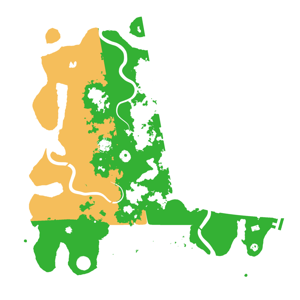 Biome Rust Map: Procedural Map, Size: 4000, Seed: 1395931445