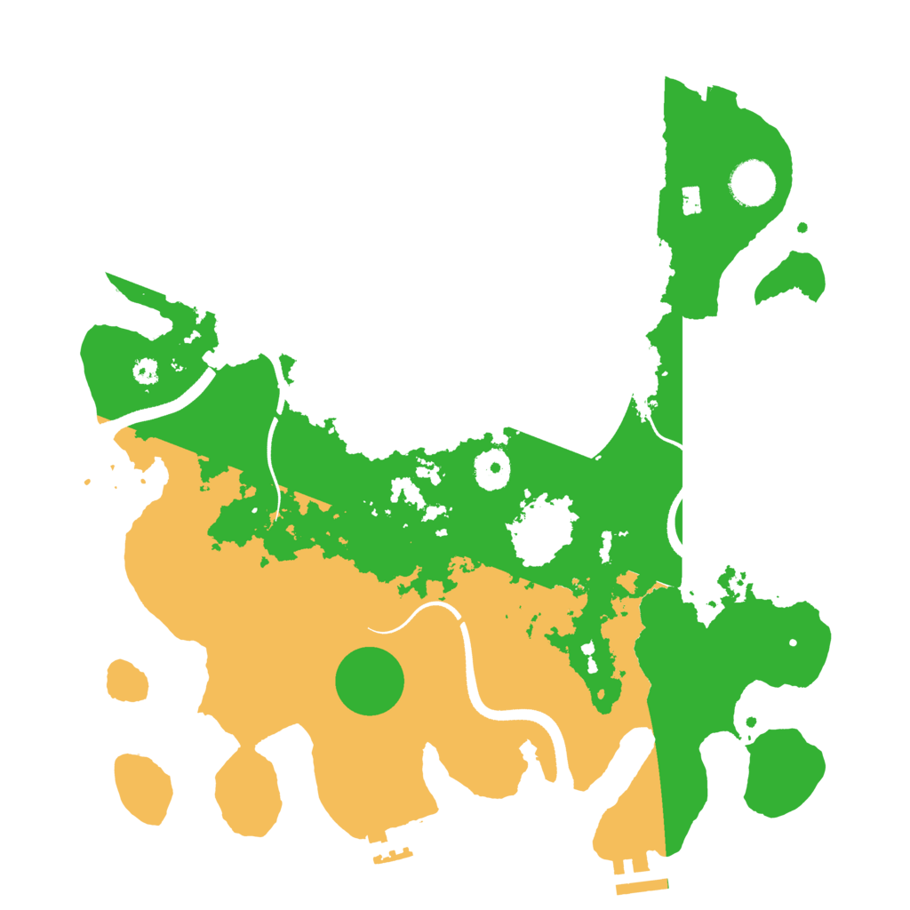 Biome Rust Map: Procedural Map, Size: 3500, Seed: 1115684697