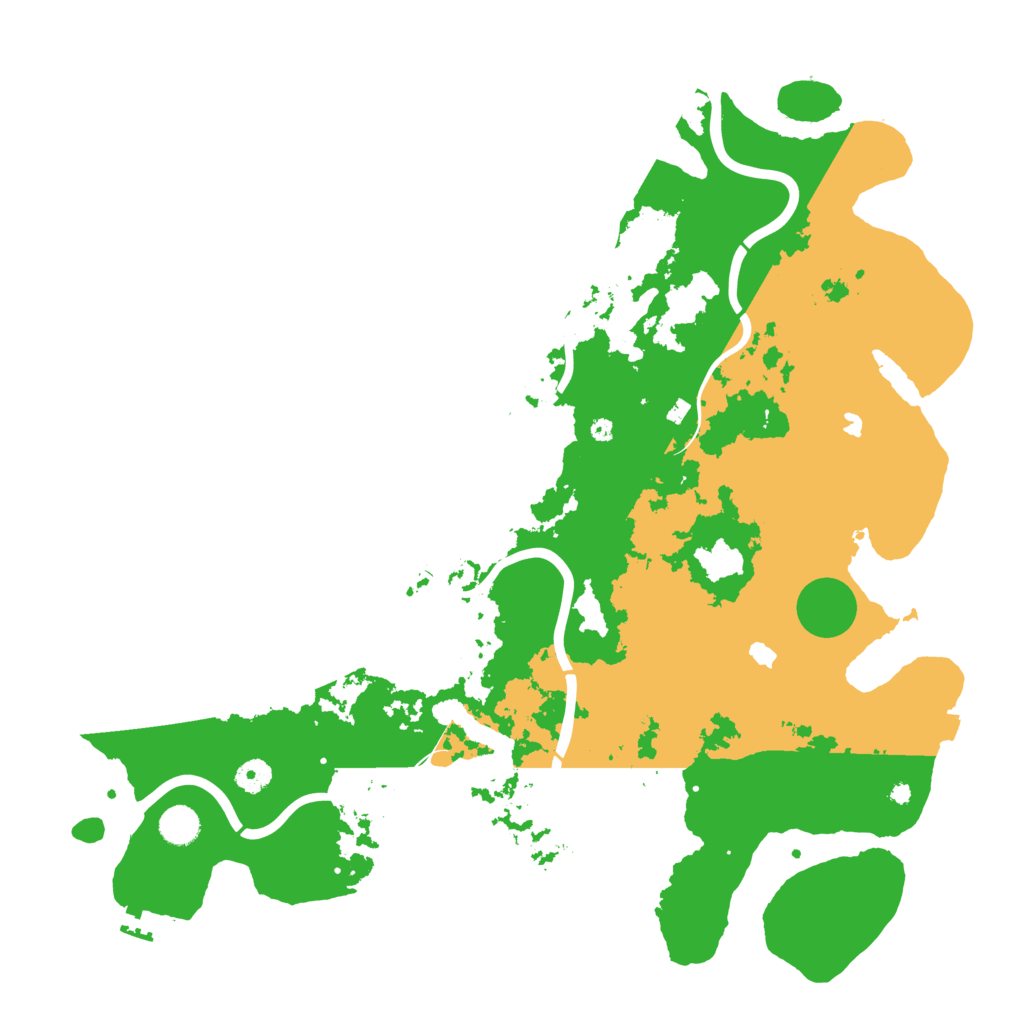 Biome Rust Map: Procedural Map, Size: 4500, Seed: 6974352
