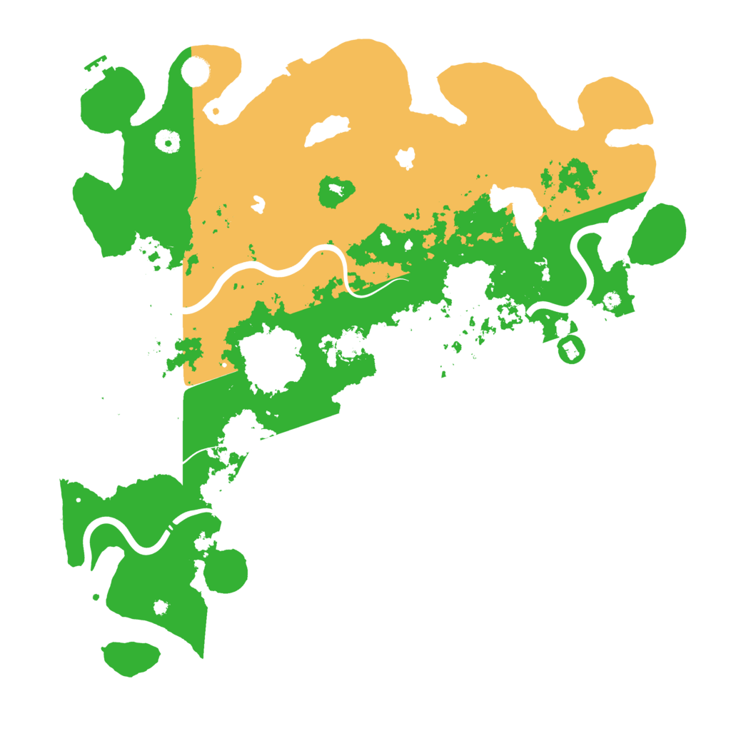 Biome Rust Map: Procedural Map, Size: 4500, Seed: 190929368