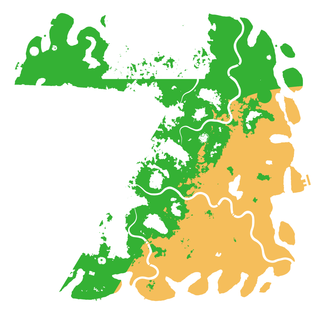 Biome Rust Map: Procedural Map, Size: 6000, Seed: 1994