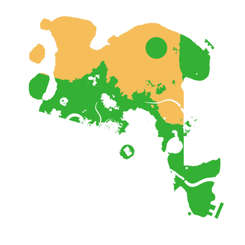 Biome Rust Map: Procedural Map, Size: 3000, Seed: 1699560043