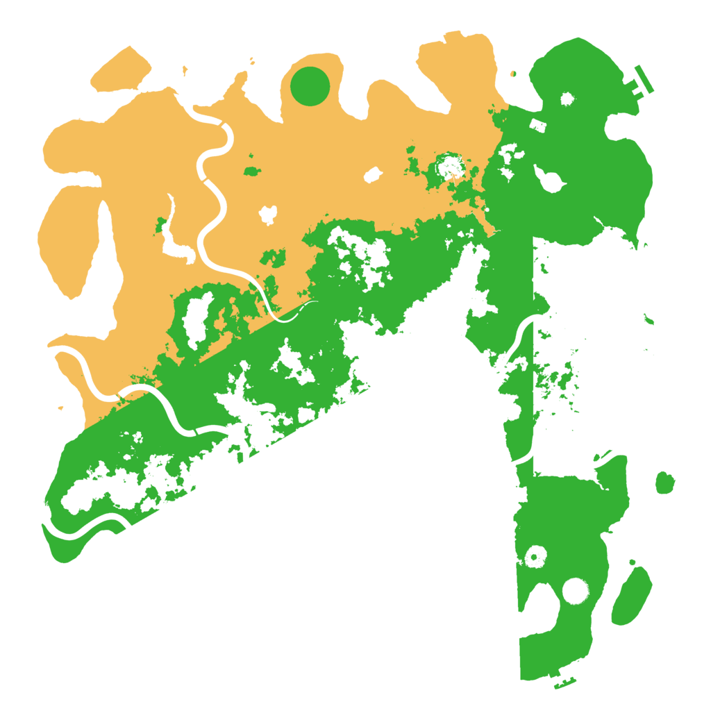 Biome Rust Map: Procedural Map, Size: 4750, Seed: 5129314