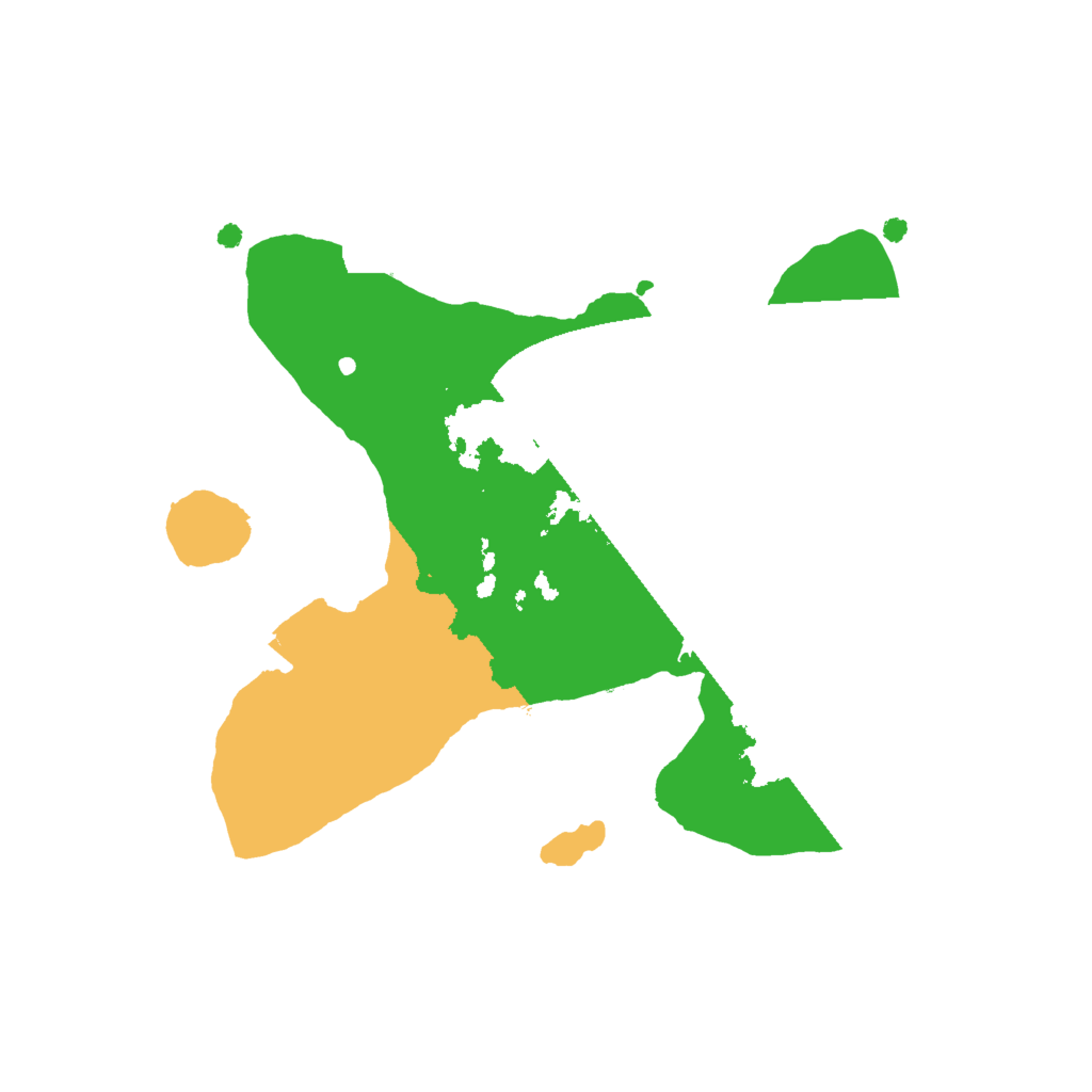 Biome Rust Map: Procedural Map, Size: 1800, Seed: 1000111