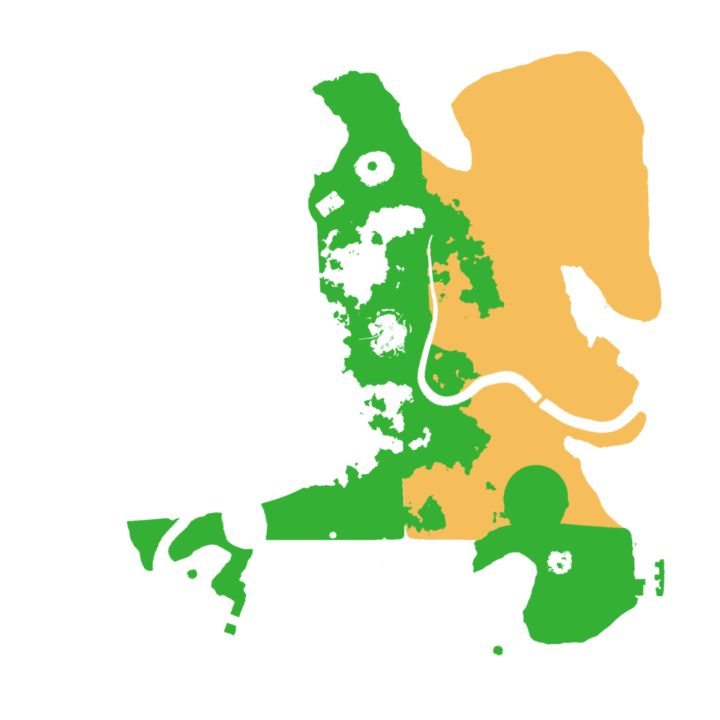 Biome Rust Map: Procedural Map, Size: 3000, Seed: 1929104122