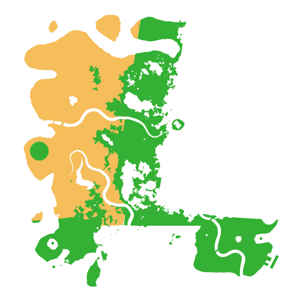 Biome Rust Map: Procedural Map, Size: 4250, Seed: 1610065712