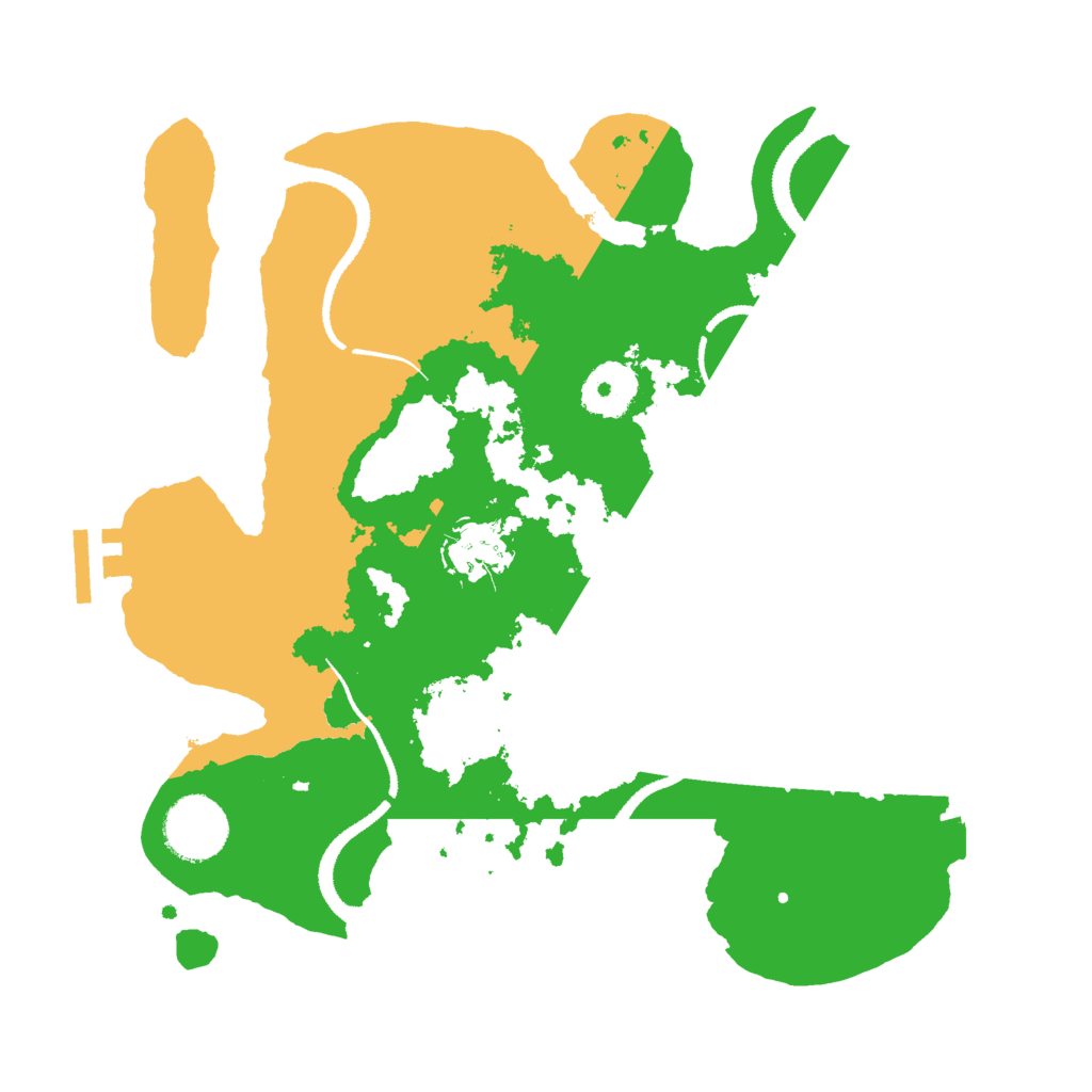 Biome Rust Map: Procedural Map, Size: 3000, Seed: 1126006858