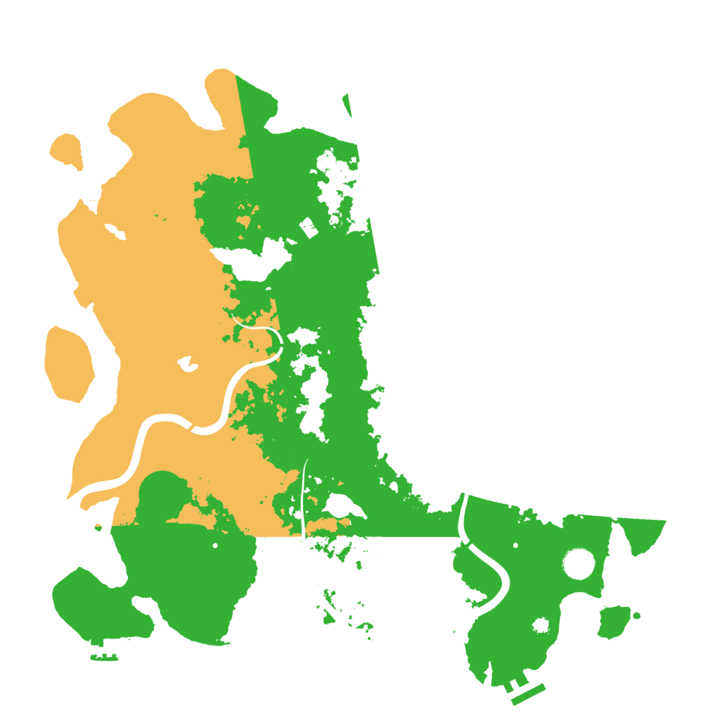 Biome Rust Map: Procedural Map, Size: 4000, Seed: 22012163