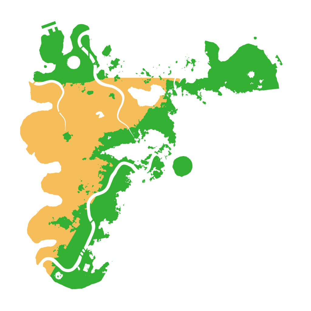 Biome Rust Map: Procedural Map, Size: 4250, Seed: 1678227943