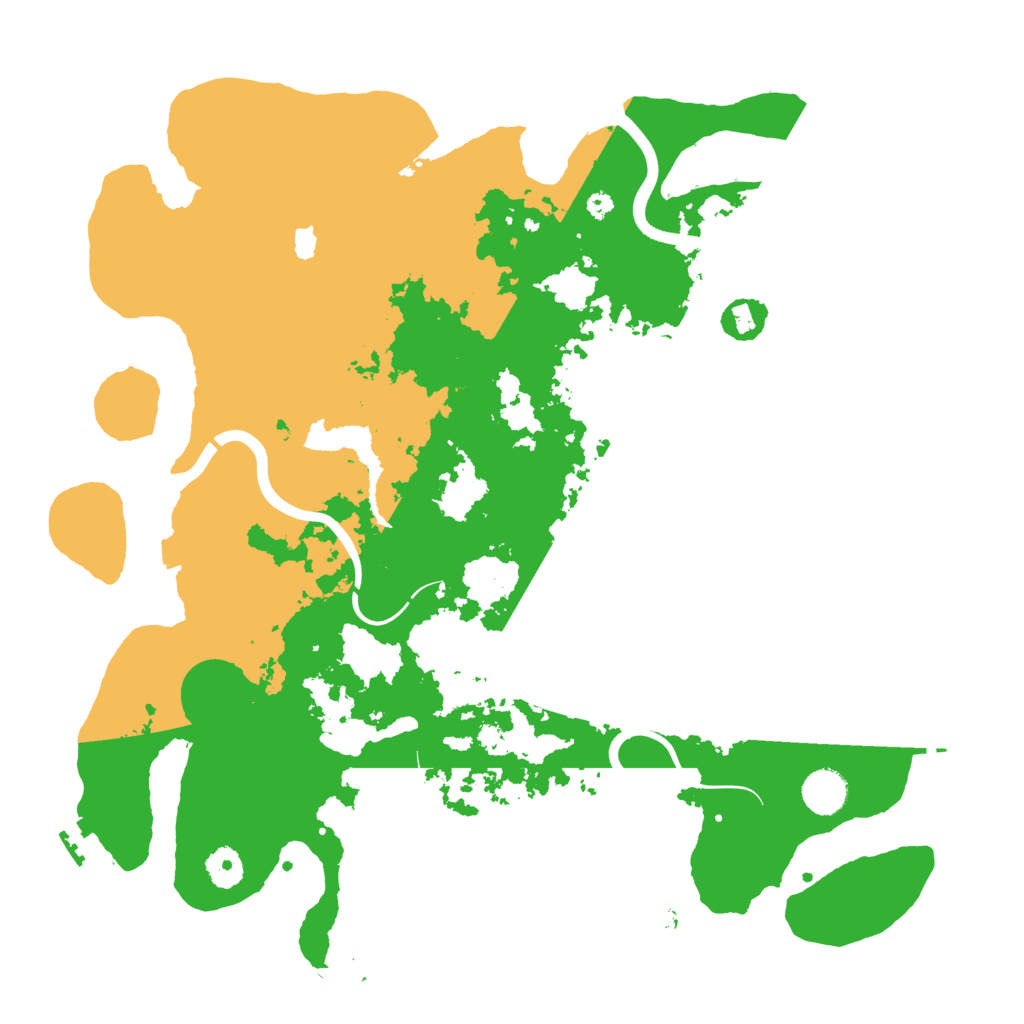 Biome Rust Map: Procedural Map, Size: 4000, Seed: 1979482438