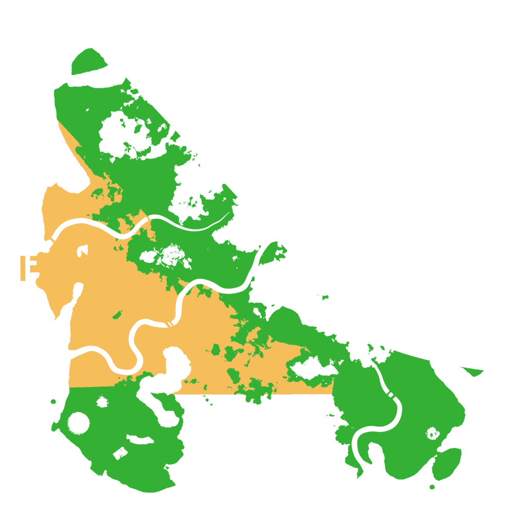 Biome Rust Map: Procedural Map, Size: 4250, Seed: 1542091800
