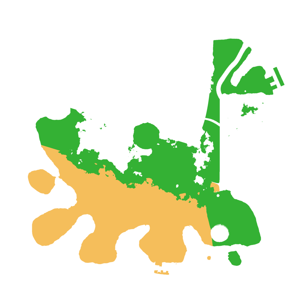 Biome Rust Map: Procedural Map, Size: 3000, Seed: 713722399