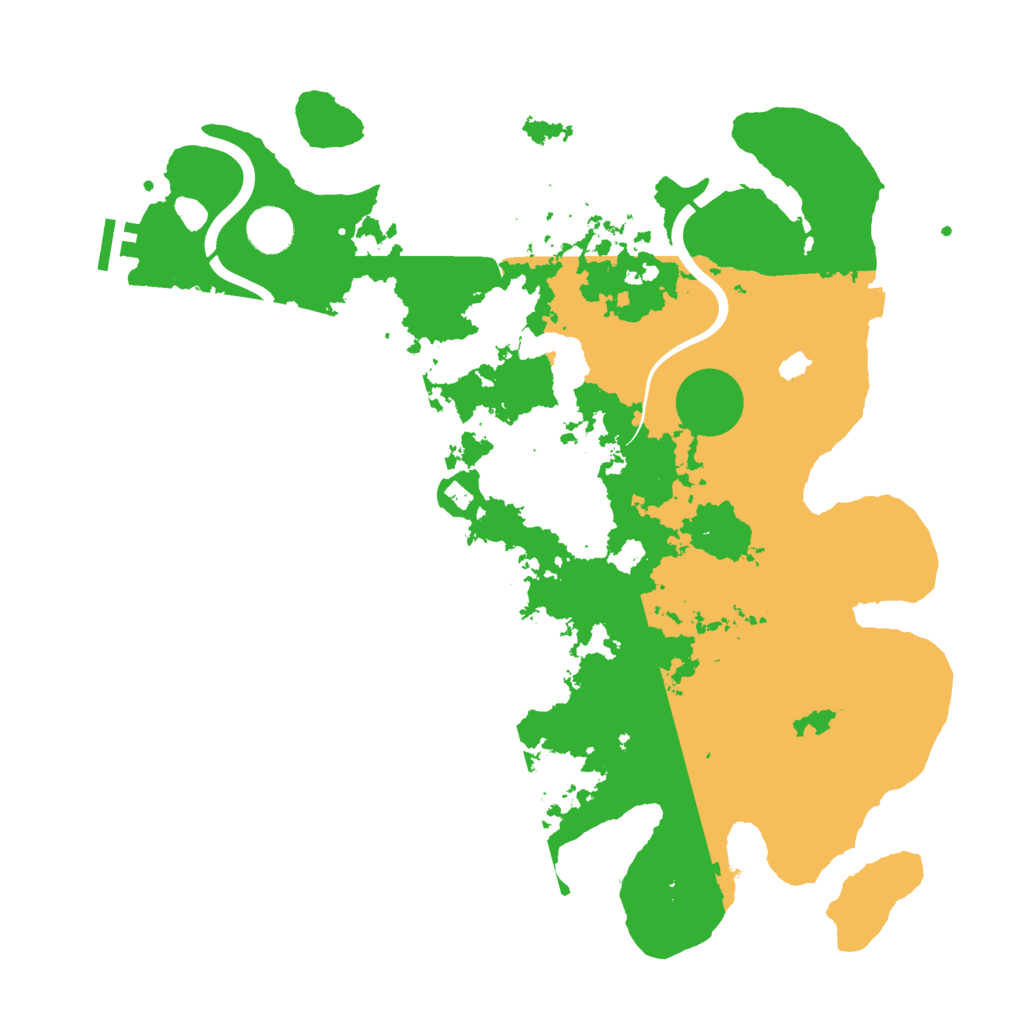Biome Rust Map: Procedural Map, Size: 4000, Seed: 53090804
