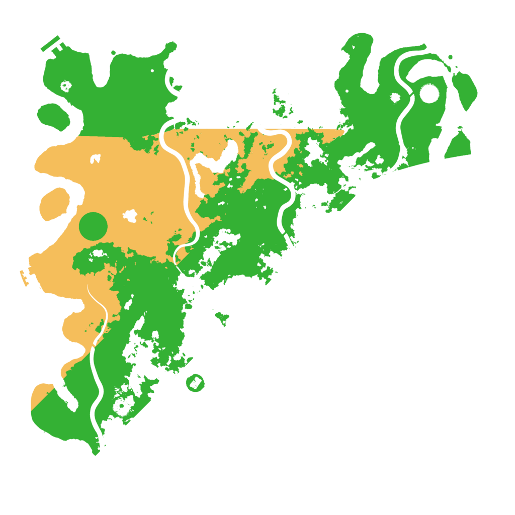 Biome Rust Map: Procedural Map, Size: 4750, Seed: 512931478
