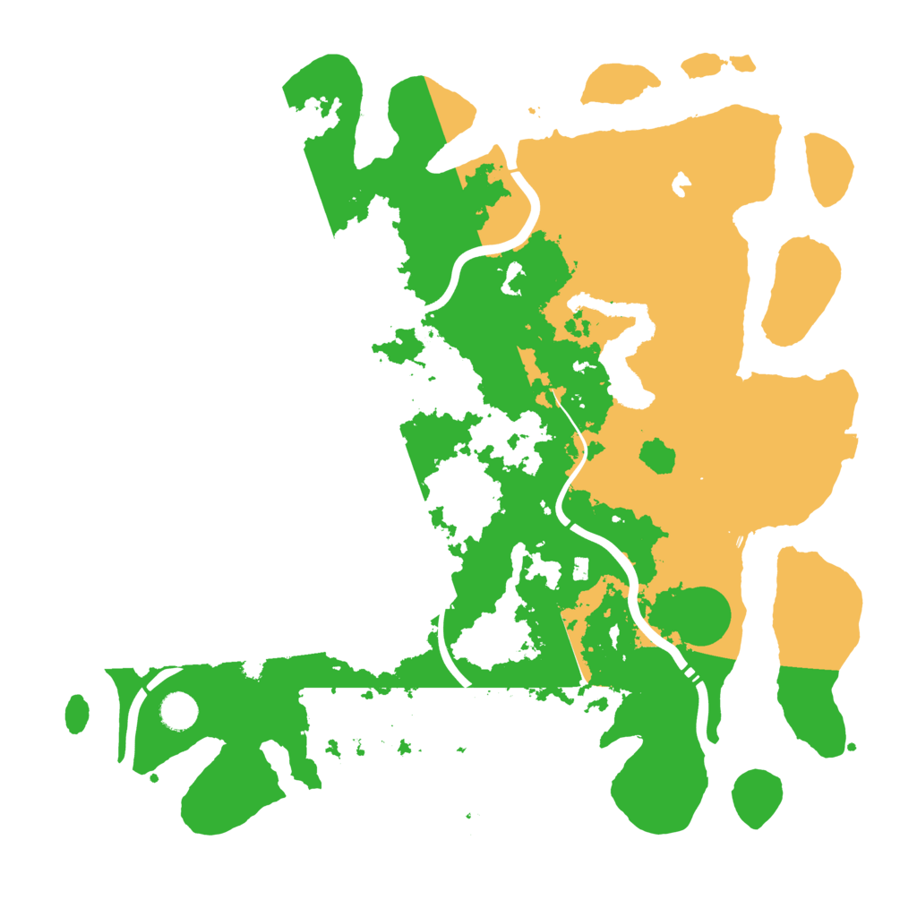 Biome Rust Map: Procedural Map, Size: 4250, Seed: 1670930107