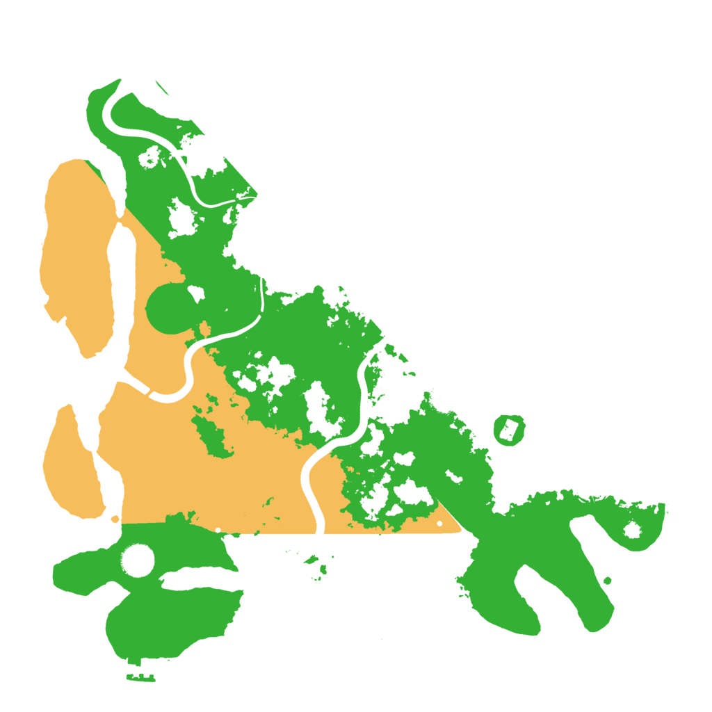Biome Rust Map: Procedural Map, Size: 3750, Seed: 172476502