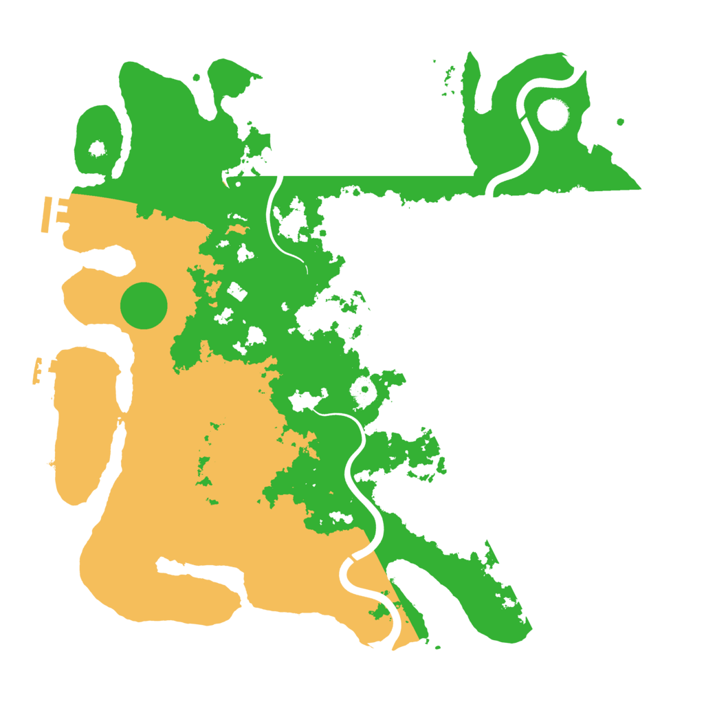 Biome Rust Map: Procedural Map, Size: 3950, Seed: 1687687929