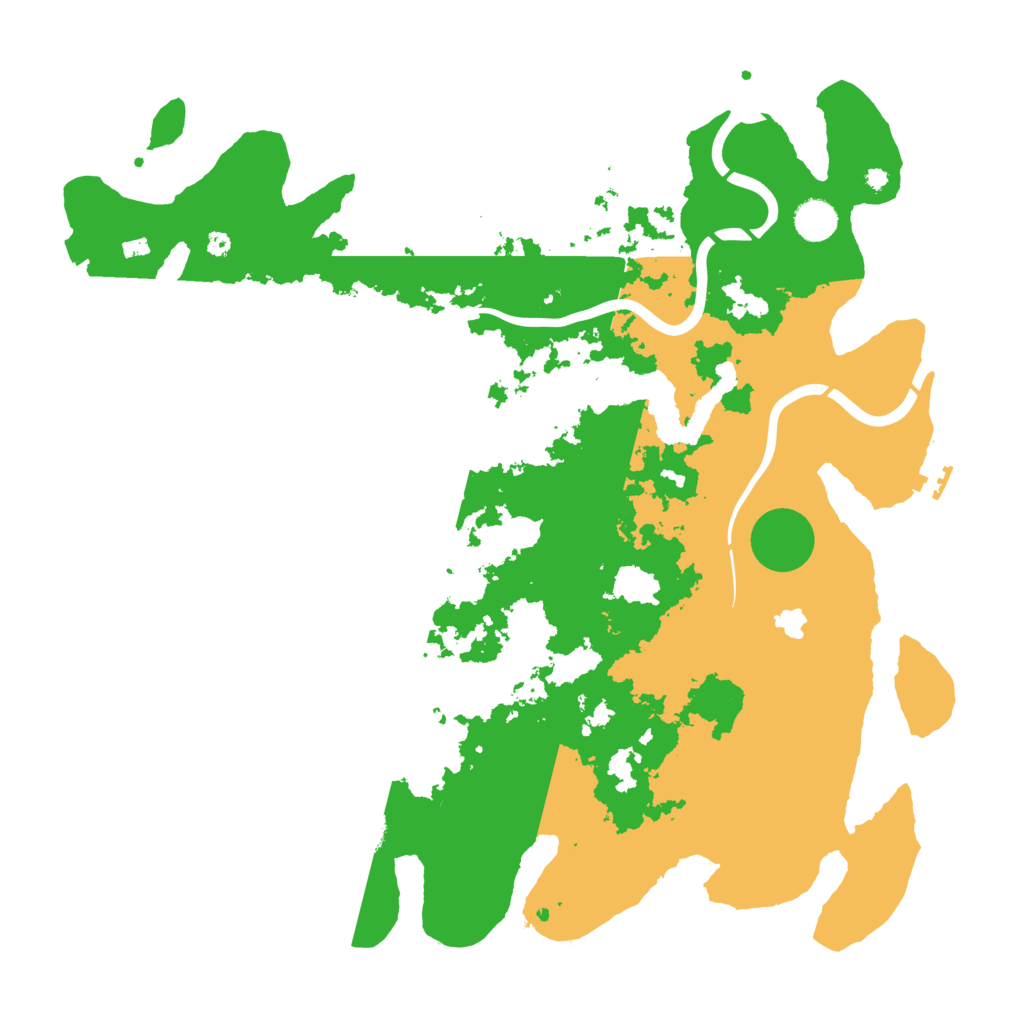 Biome Rust Map: Procedural Map, Size: 4250, Seed: 1274768734