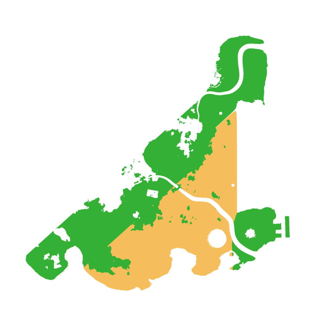 Biome Rust Map: Procedural Map, Size: 3000, Seed: 265471345