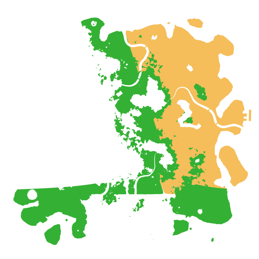 Biome Rust Map: Procedural Map, Size: 4650, Seed: 949981481