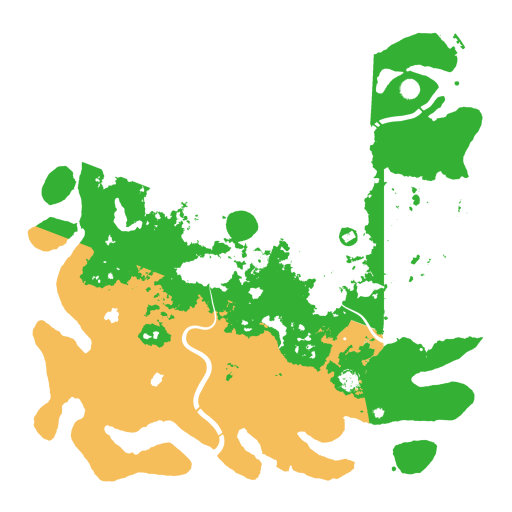 Biome Rust Map: Procedural Map, Size: 4500, Seed: 193144087