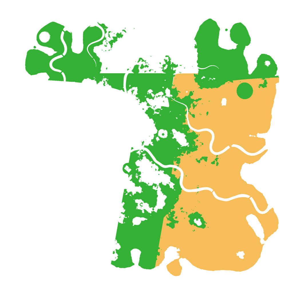 Biome Rust Map: Procedural Map, Size: 4750, Seed: 1684157985