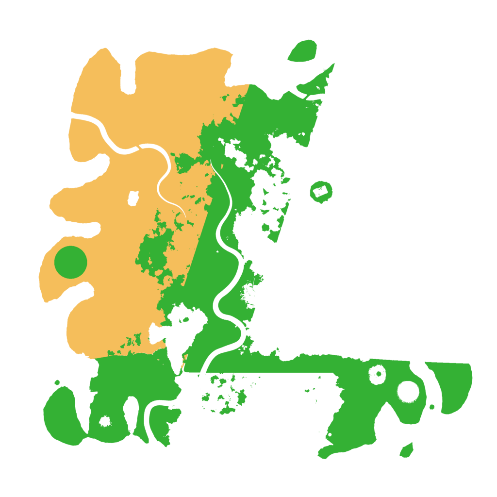Biome Rust Map: Procedural Map, Size: 4000, Seed: 1349128754
