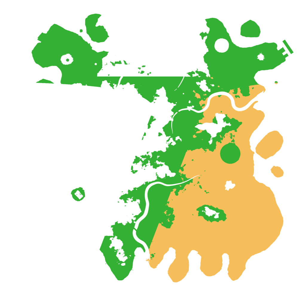 Biome Rust Map: Procedural Map, Size: 4000, Seed: 1953100870