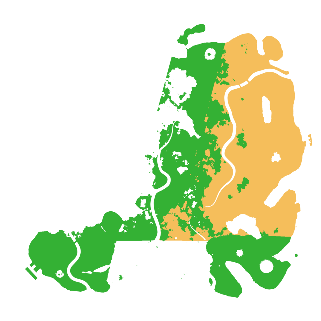 Biome Rust Map: Procedural Map, Size: 4250, Seed: 5592736