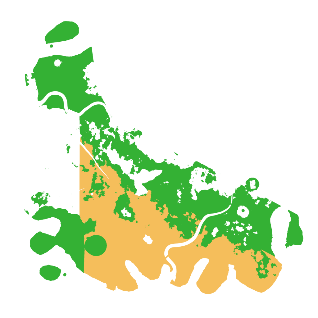 Biome Rust Map: Procedural Map, Size: 4000, Seed: 923042051