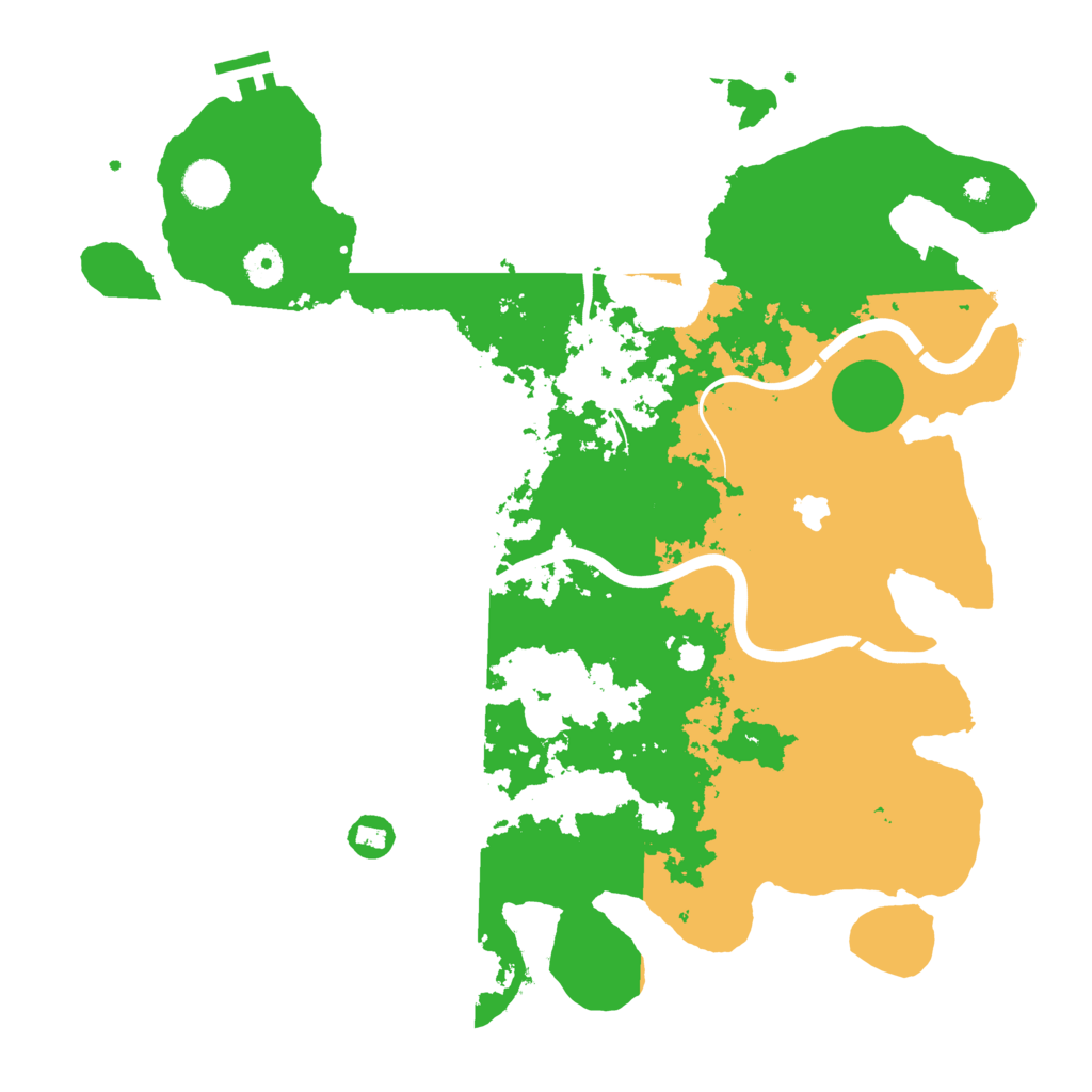 Biome Rust Map: Procedural Map, Size: 4000, Seed: 1345005342