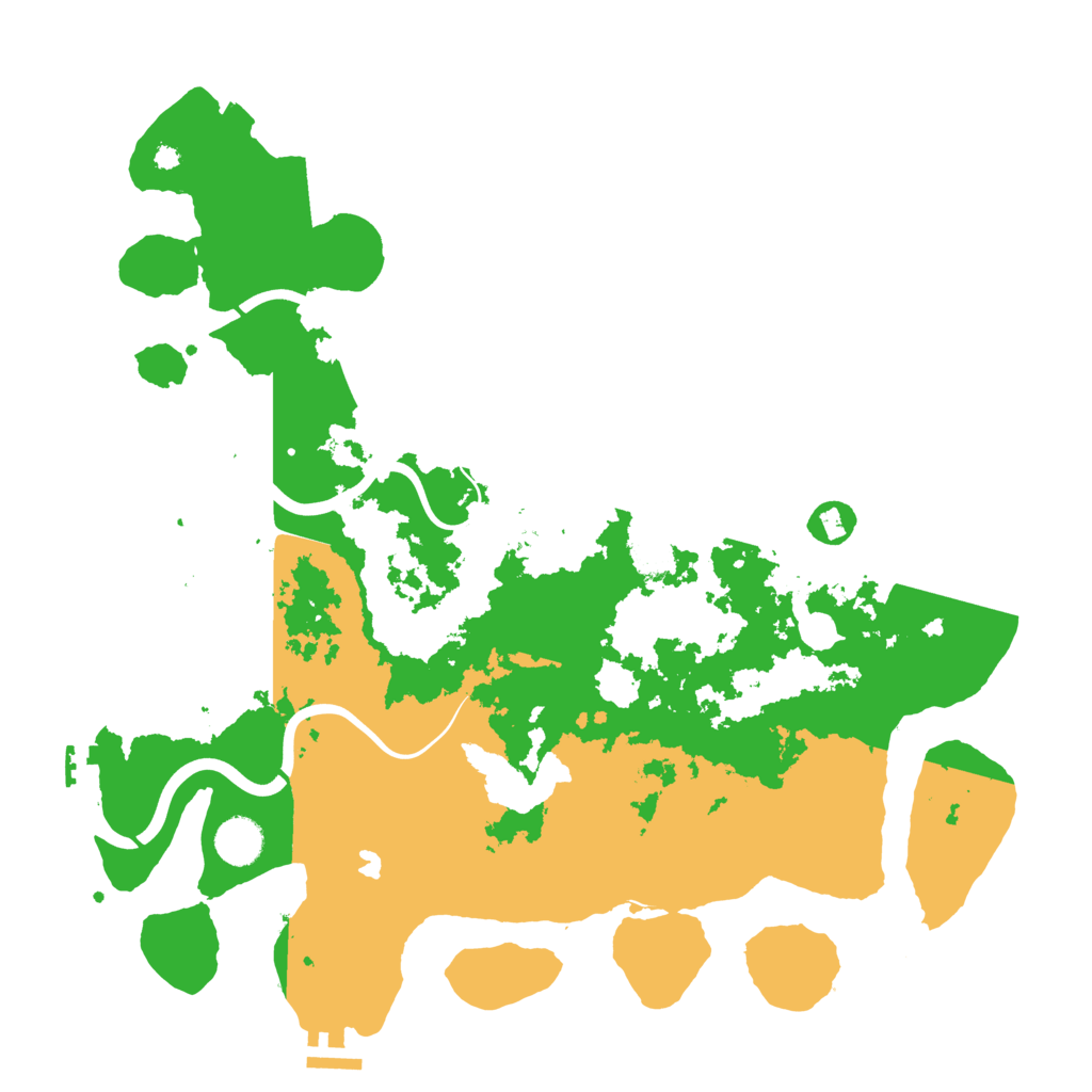 Biome Rust Map: Procedural Map, Size: 4000, Seed: 1110458027