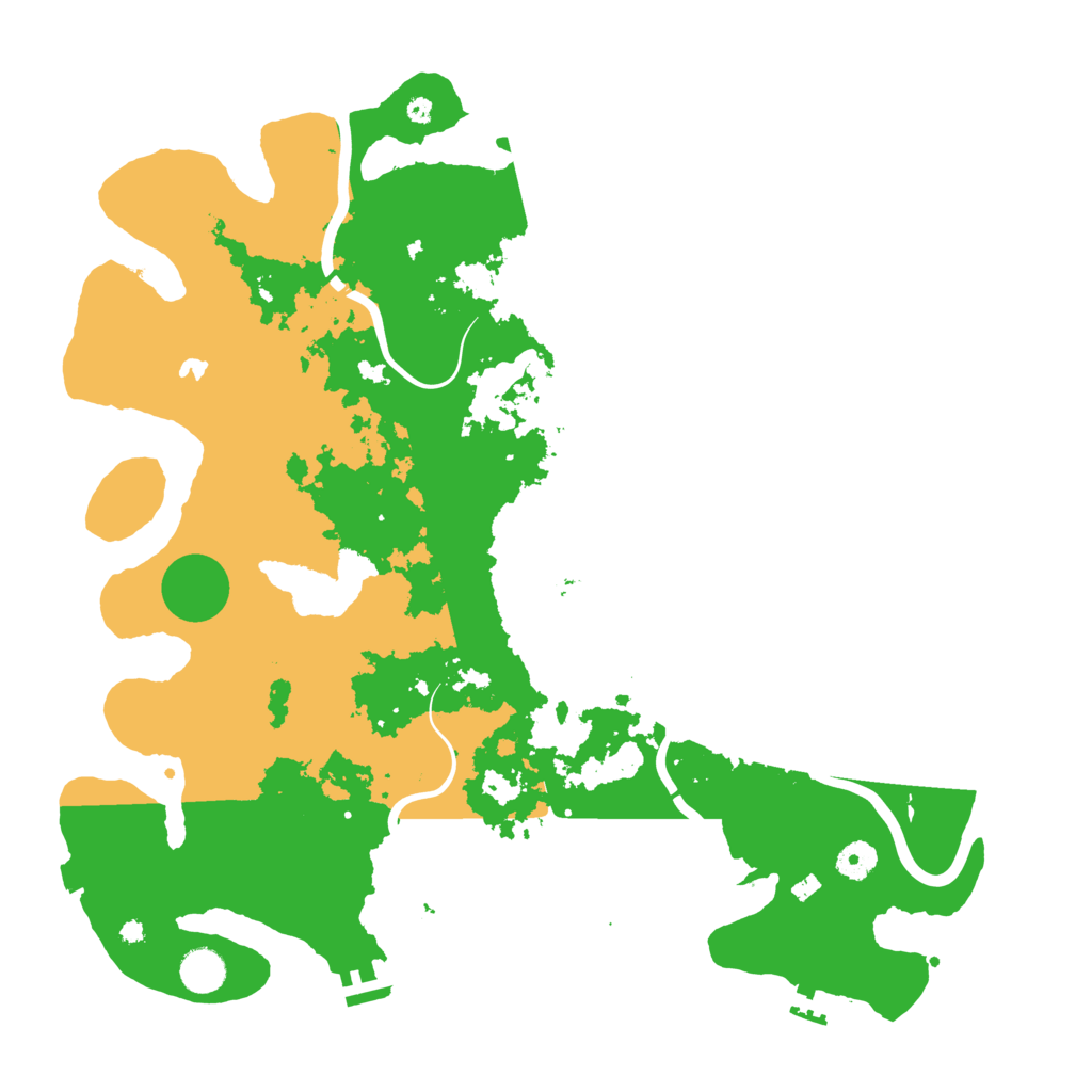 Biome Rust Map: Procedural Map, Size: 4250, Seed: 631664071