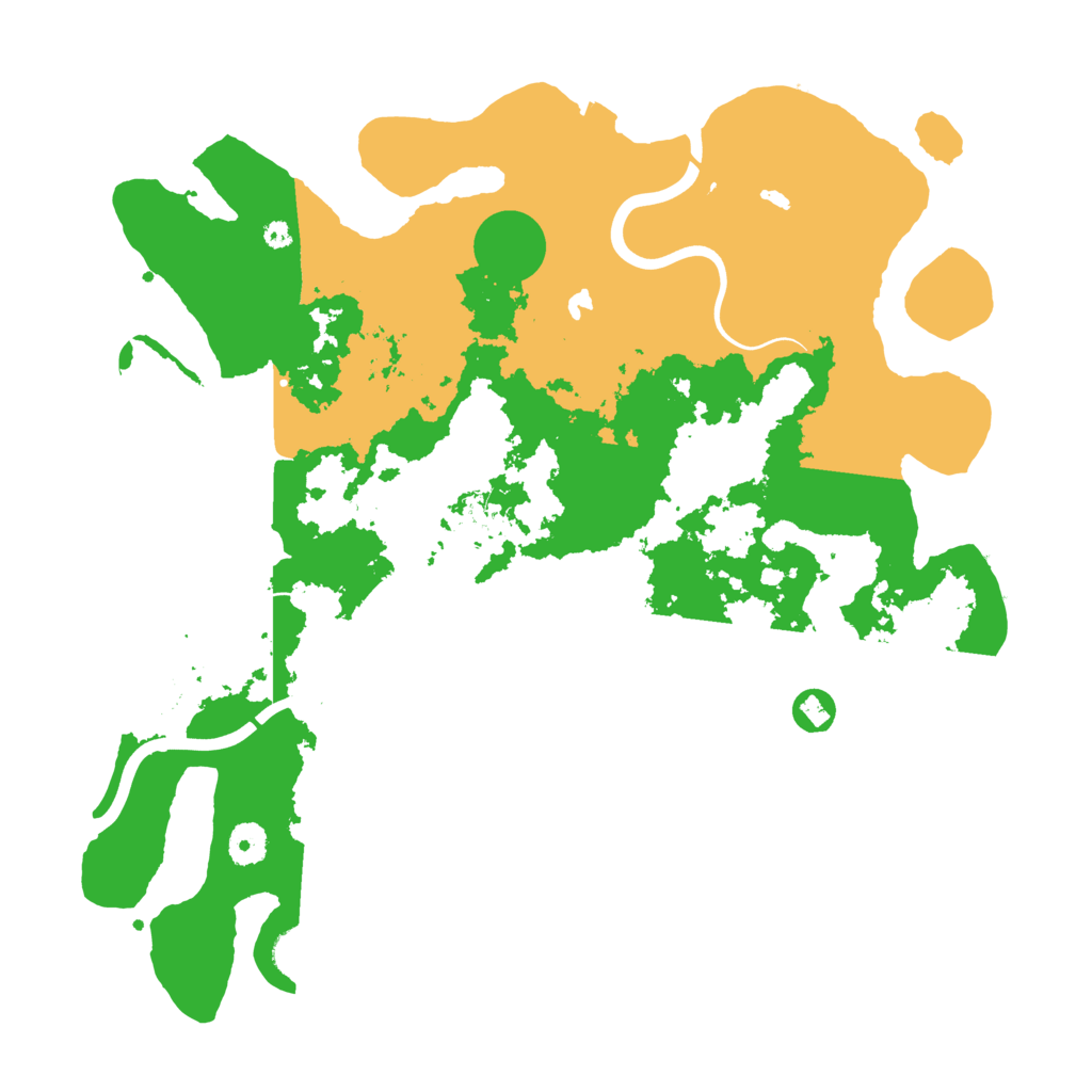 Biome Rust Map: Procedural Map, Size: 4000, Seed: 98904
