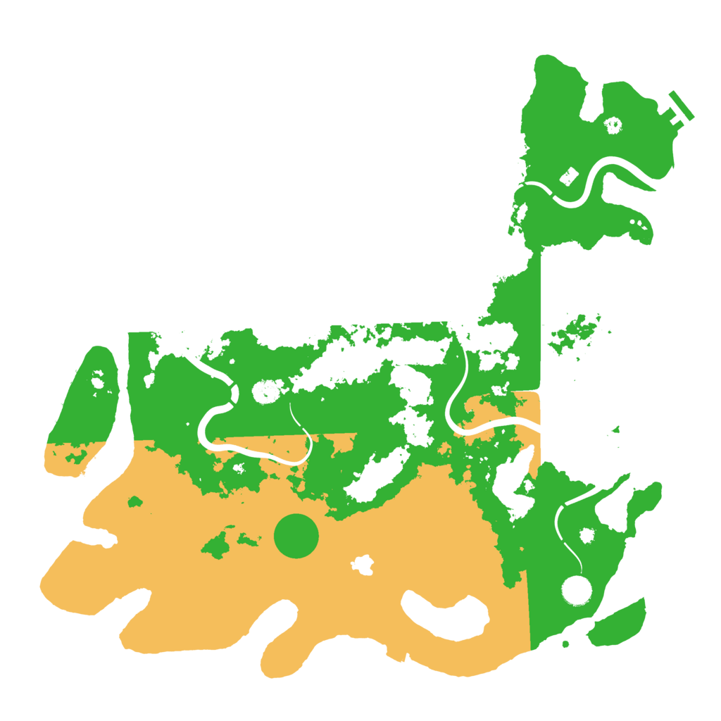 Biome Rust Map: Procedural Map, Size: 4250, Seed: 1728817994