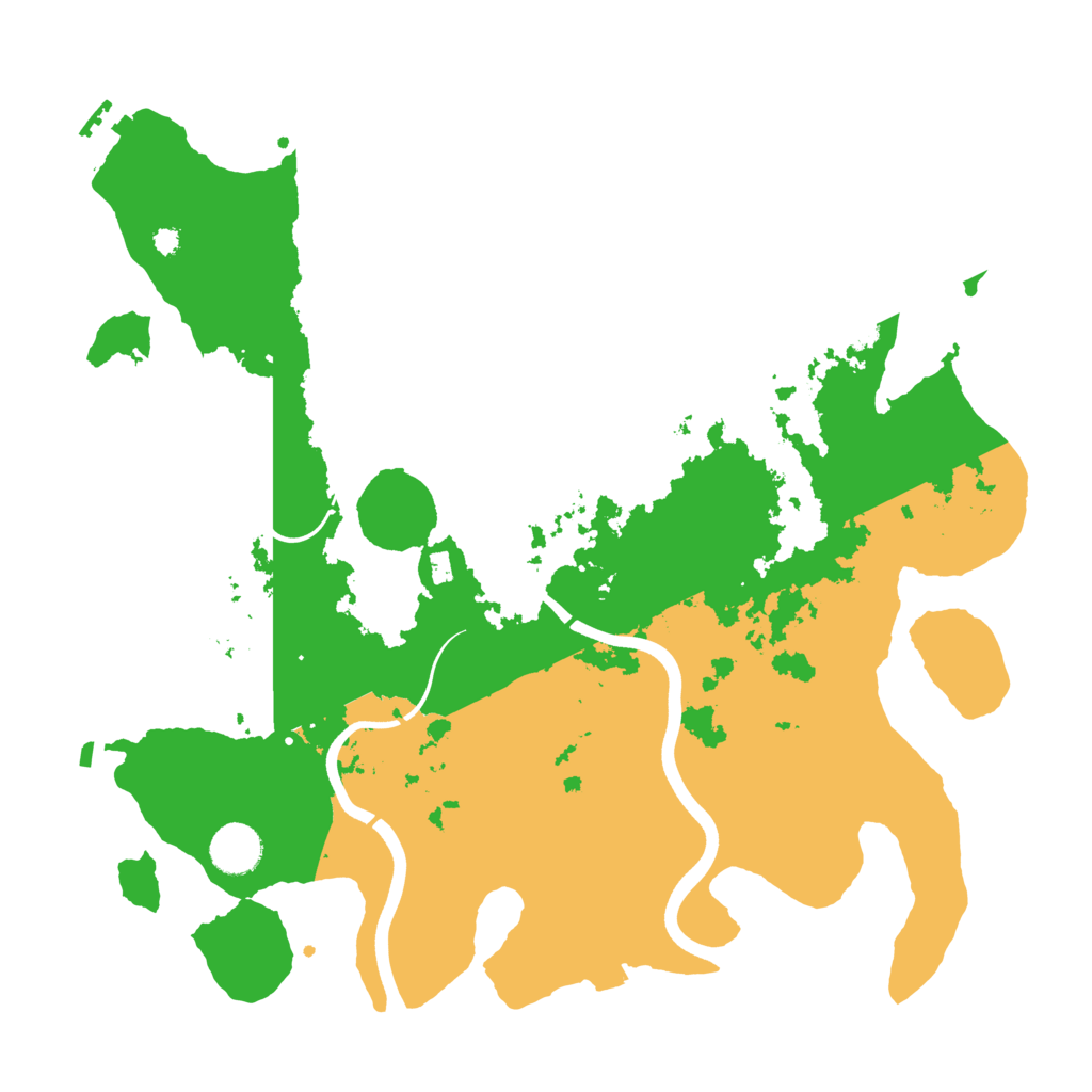 Biome Rust Map: Procedural Map, Size: 3750, Seed: 1584154507