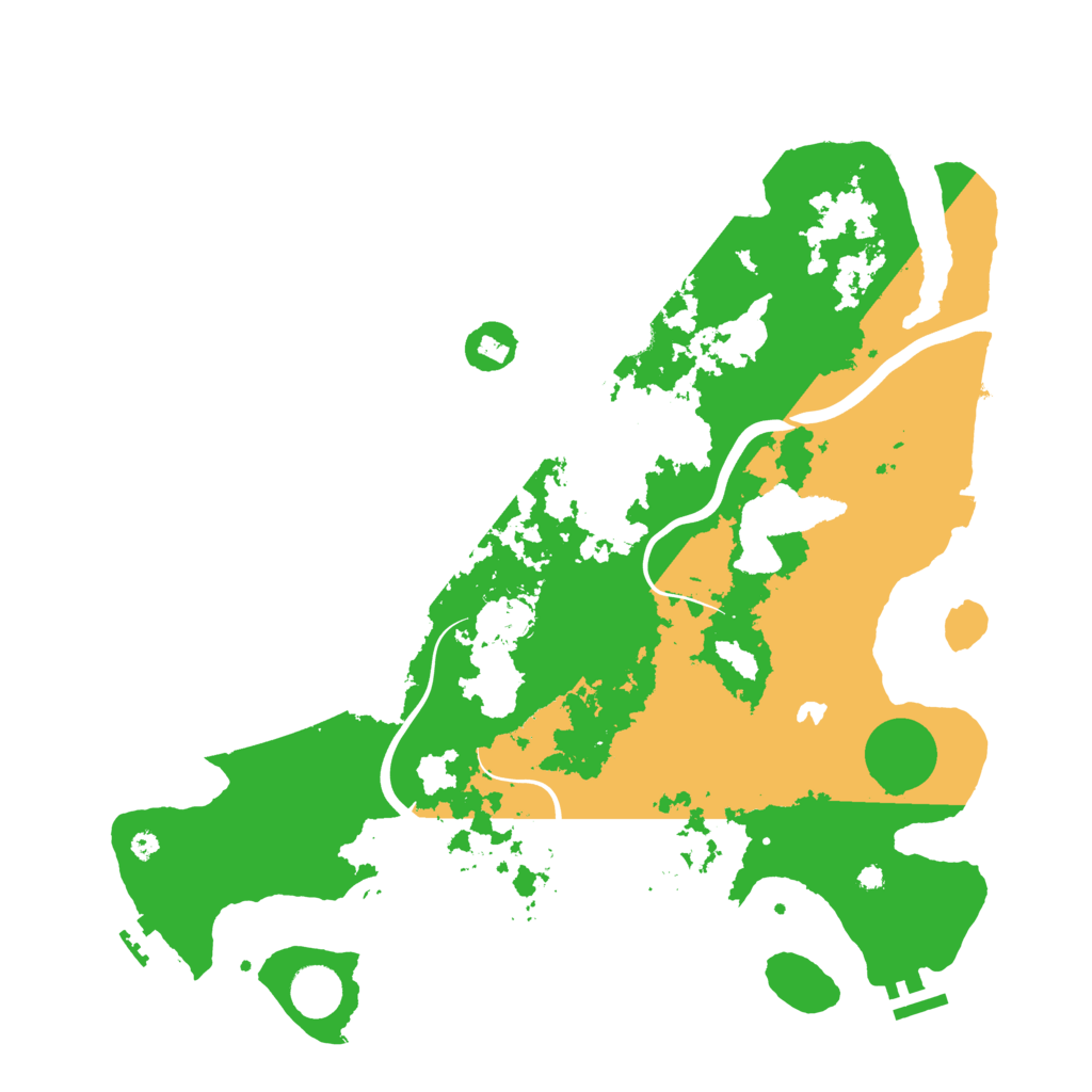 Biome Rust Map: Procedural Map, Size: 4000, Seed: 695280081