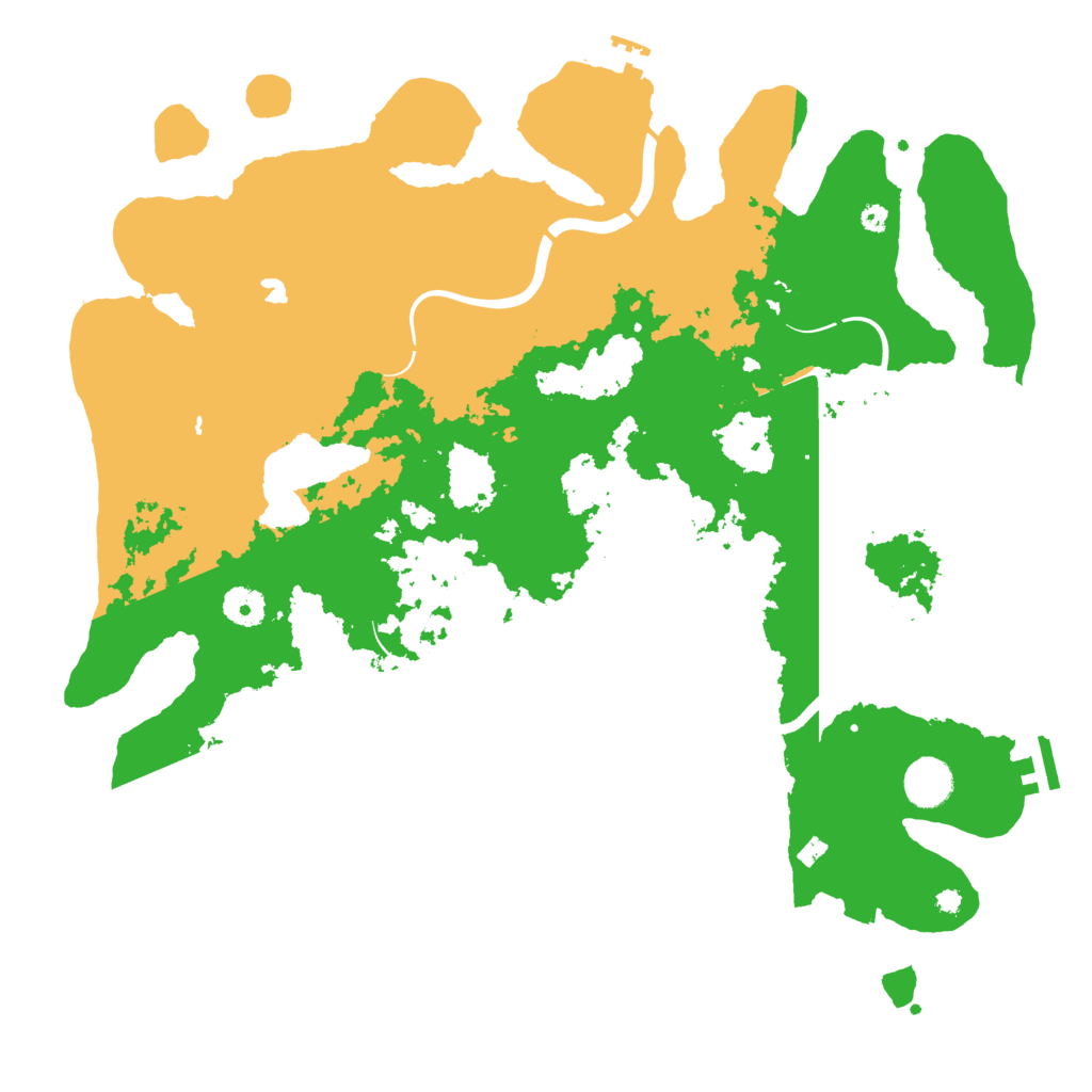 Biome Rust Map: Procedural Map, Size: 4000, Seed: 1873958764