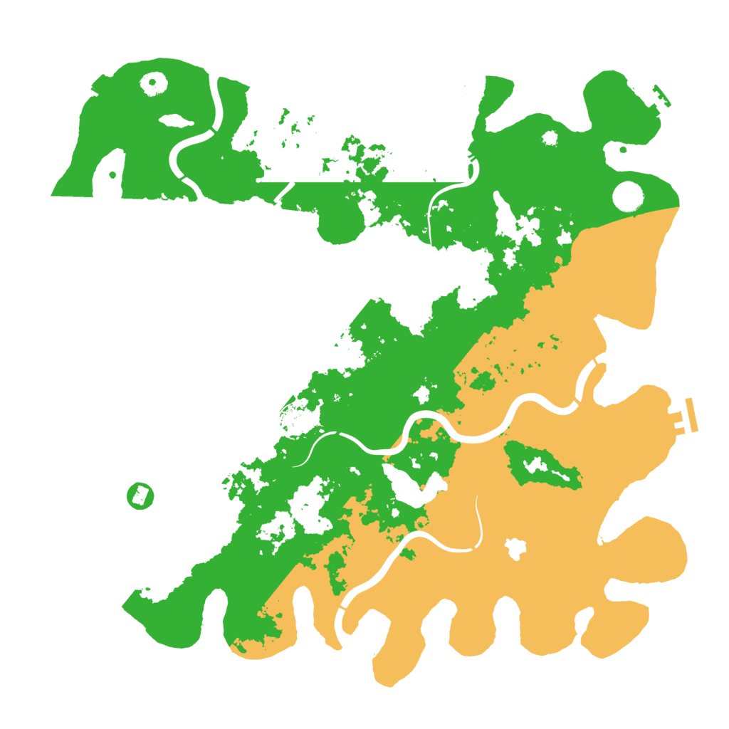 Biome Rust Map: Procedural Map, Size: 4300, Seed: 1475363074