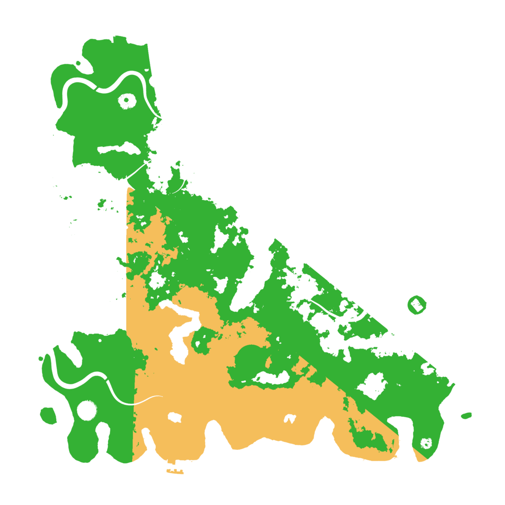 Biome Rust Map: Procedural Map, Size: 4500, Seed: 1452365607