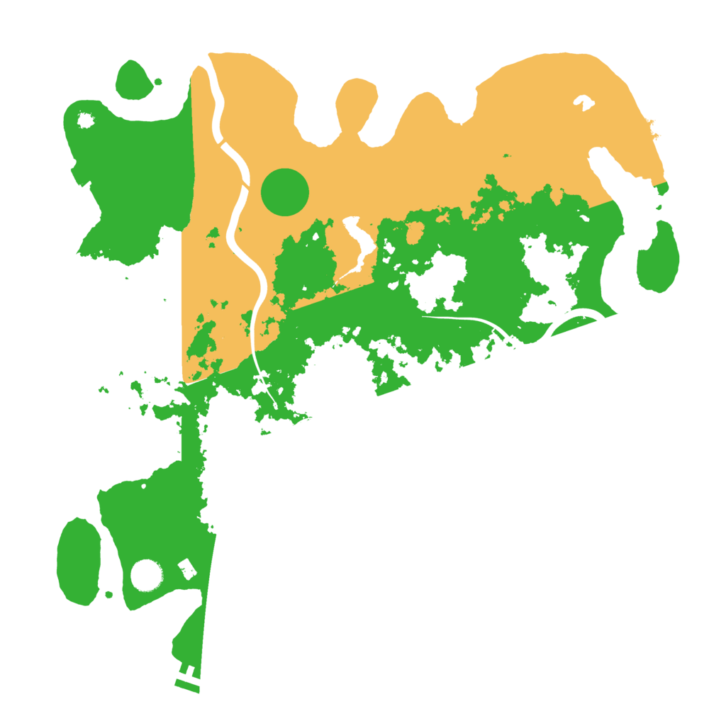 Biome Rust Map: Procedural Map, Size: 4000, Seed: 987453