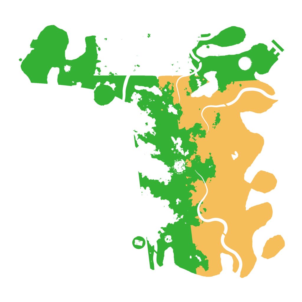 Biome Rust Map: Procedural Map, Size: 4050, Seed: 39086067