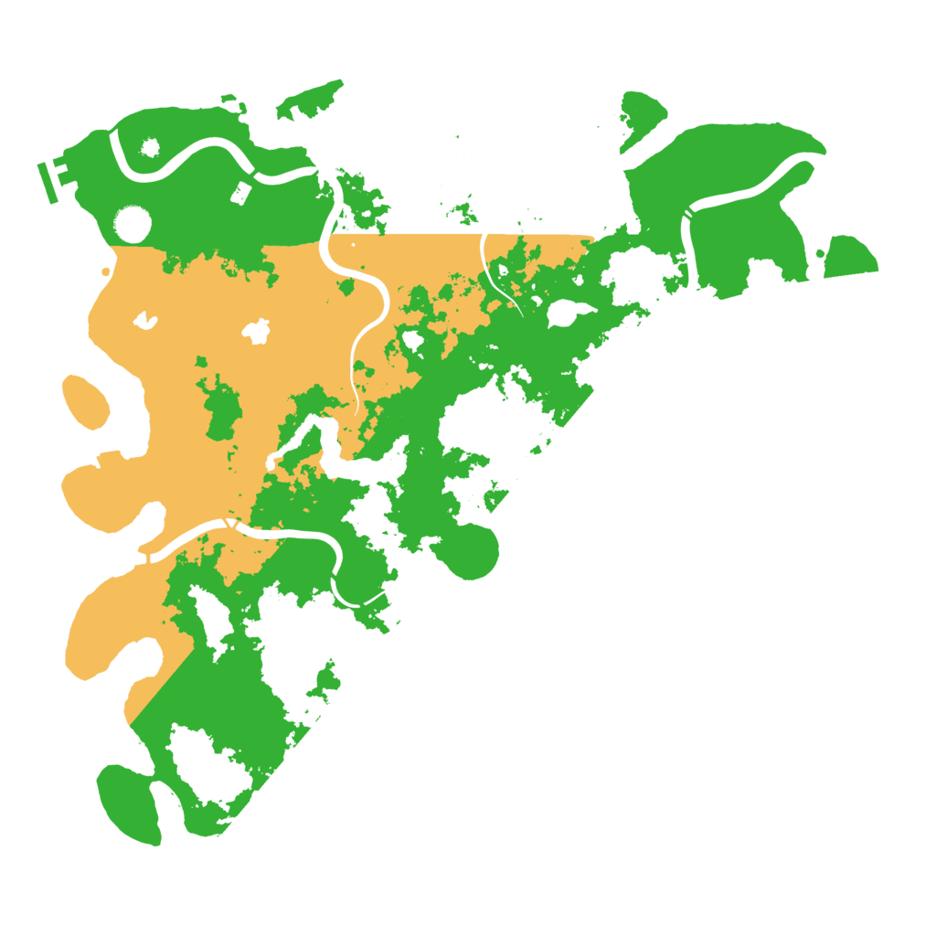 Biome Rust Map: Procedural Map, Size: 4500, Seed: 1077064843